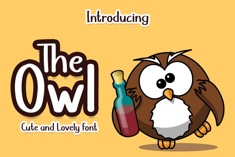 The Owl 字体