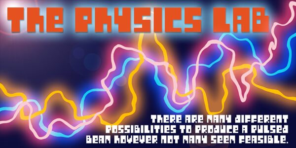 The Physics Lab Czcionka