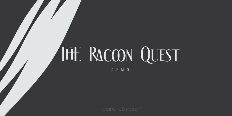 The Racoon Quest Schriftart