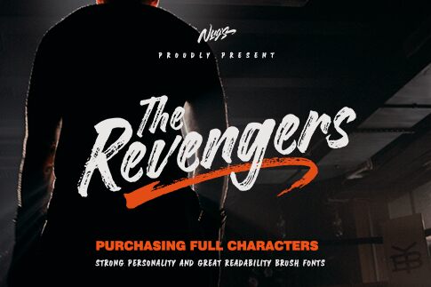 The Revengers Schriftart