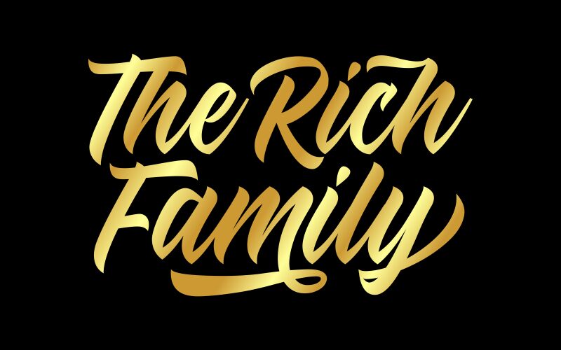 The Rich Family Czcionka