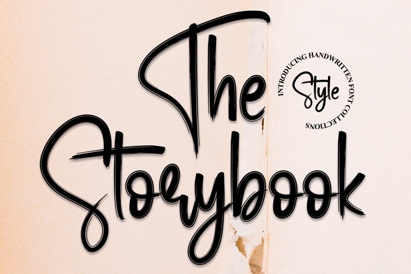 The Storybook الخط 