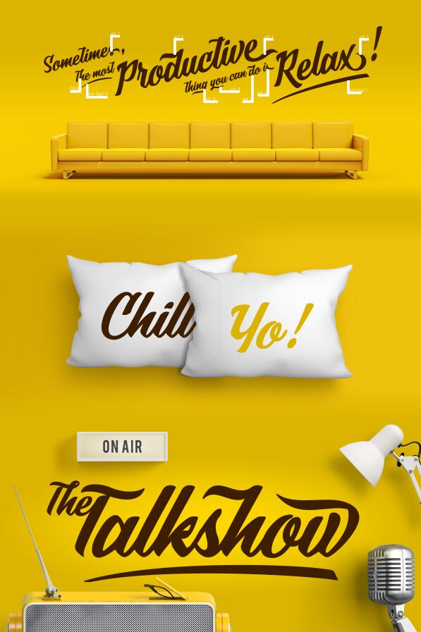 The Talkshow Schriftart