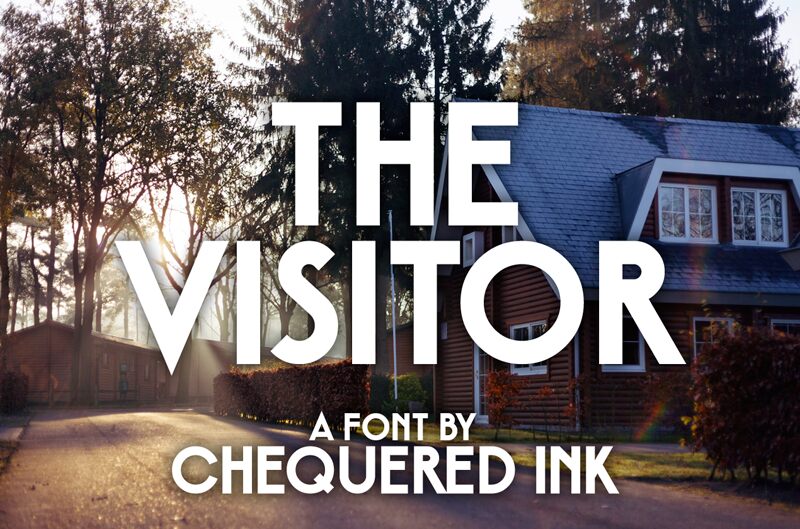 The Visitor Czcionka