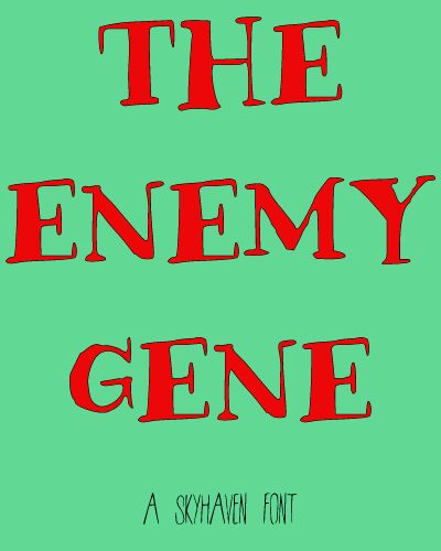 The Enemy Gene Schriftart