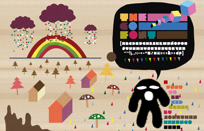 The Go Font Schriftart