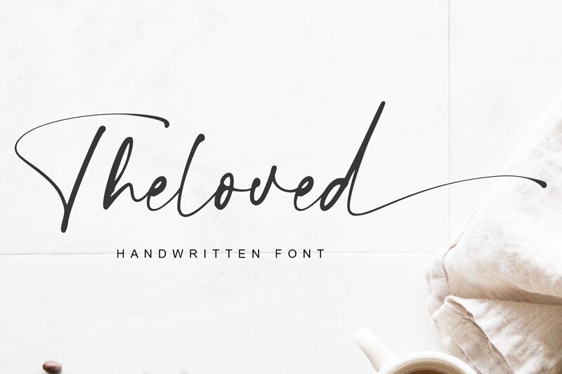 Theloved Schriftart