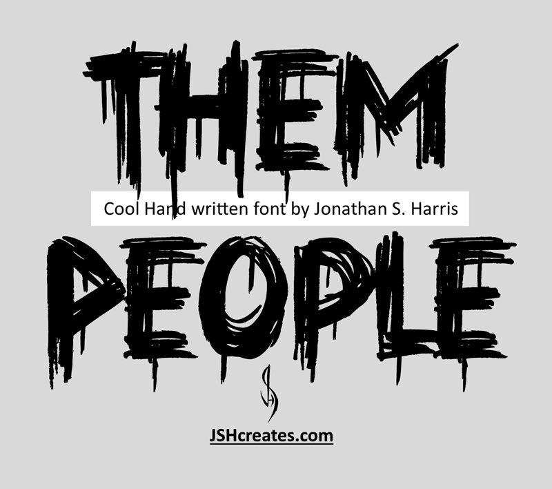 Them People Schriftart