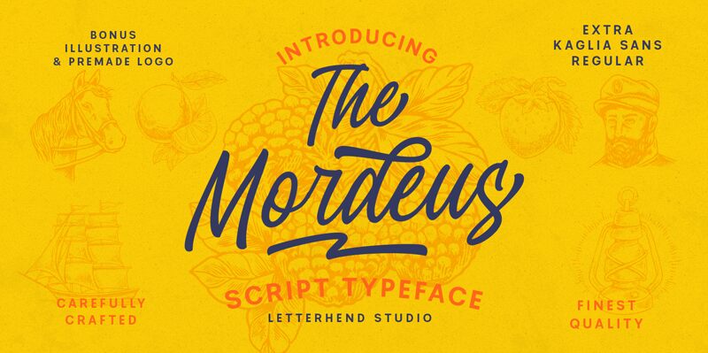 The Mordeus Schriftart