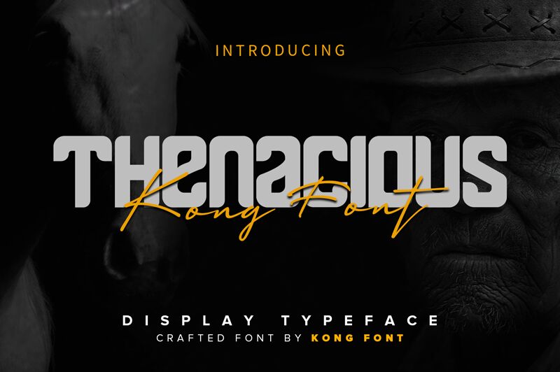 Thenacious Schriftart