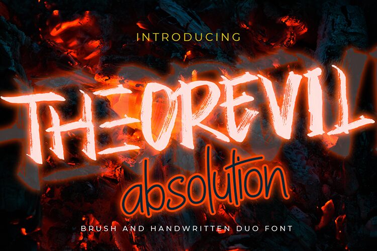 Theorevil Schriftart