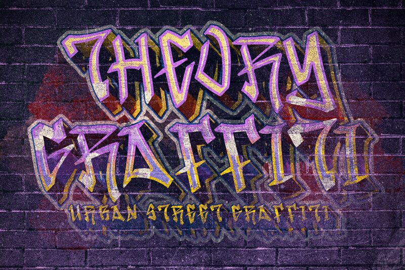 Theory Graffiti Schriftart