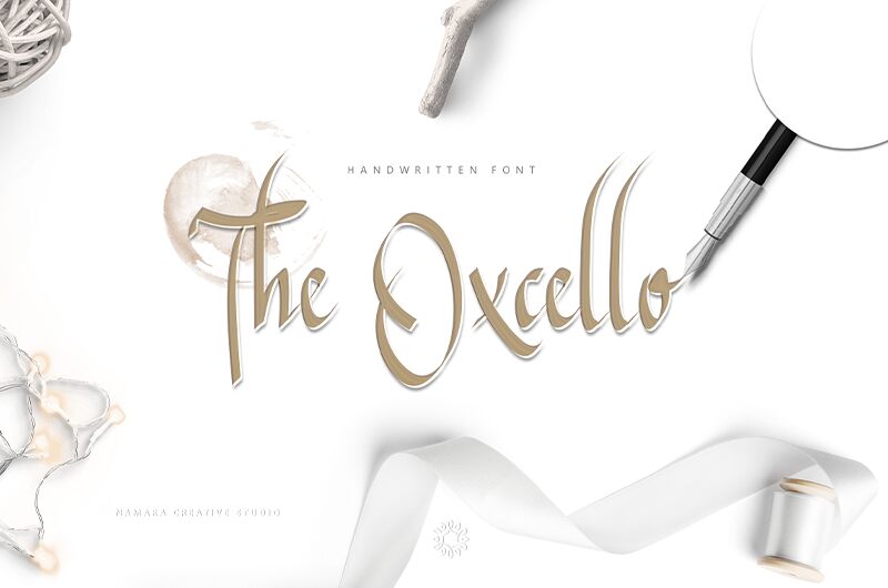 The Oxcello Schriftart