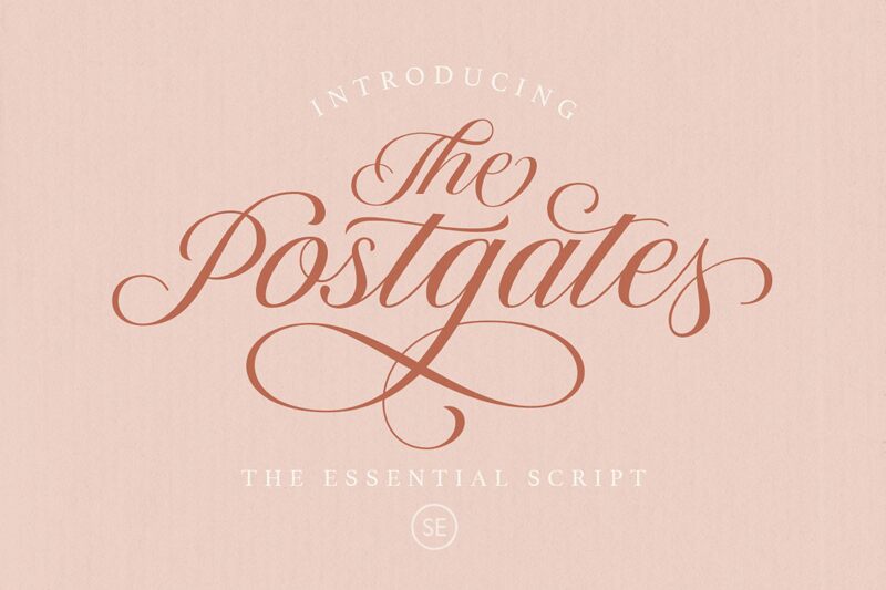 The Postgates Schriftart
