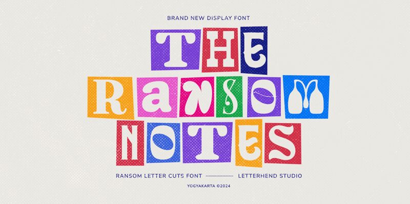 The Ransom Notes Carattere