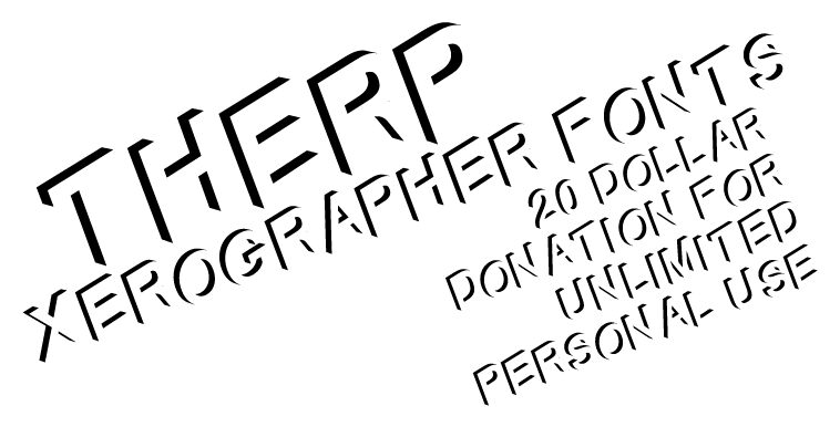 Therp Schriftart