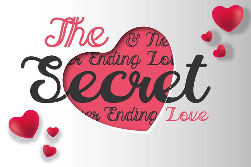 The Secret Love Schriftart