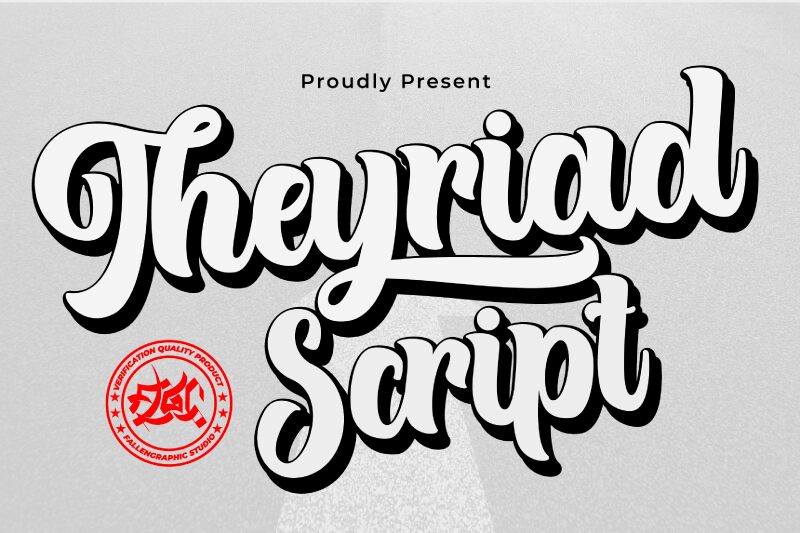 Theyriad Script Druh písma