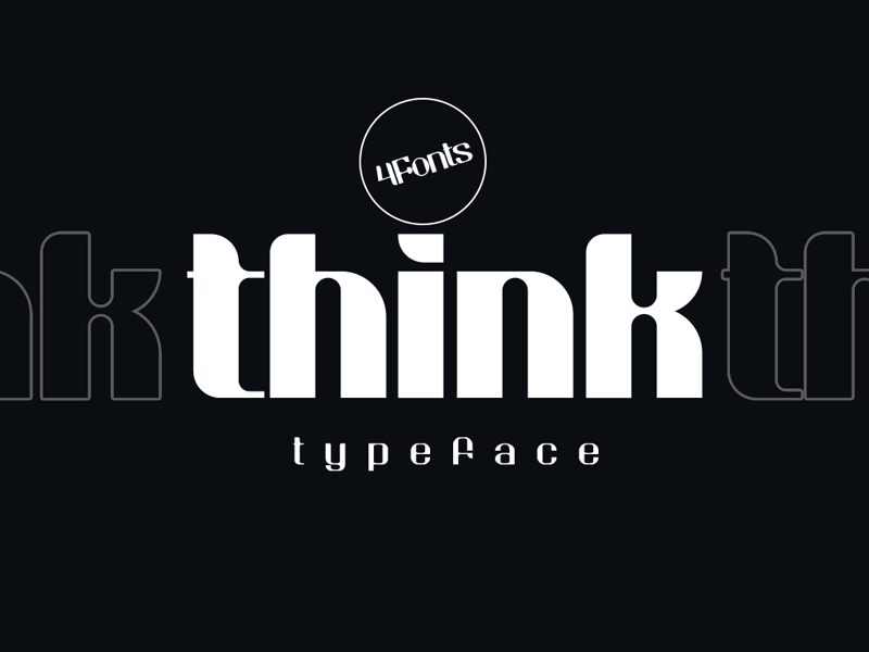 Think Schriftart