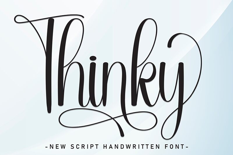 Thinky Czcionka