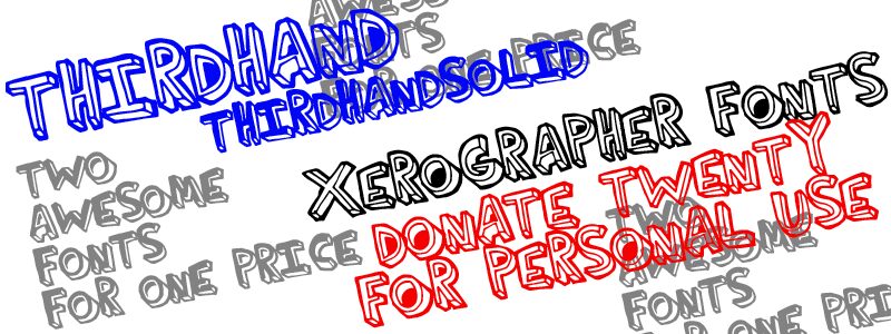 ThirdHand Schriftart