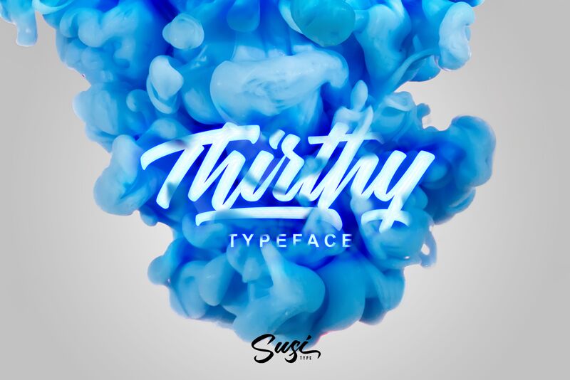 Thirthy Schriftart
