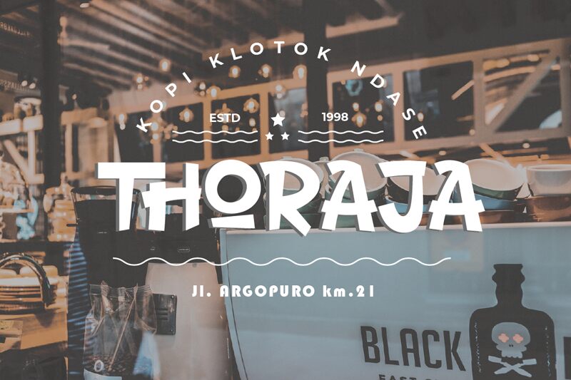 THORATE Czcionka
