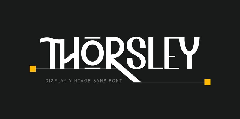 Thorsley Czcionka