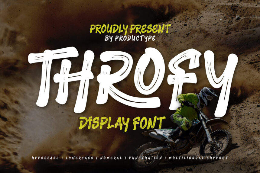 THROFY Schriftart