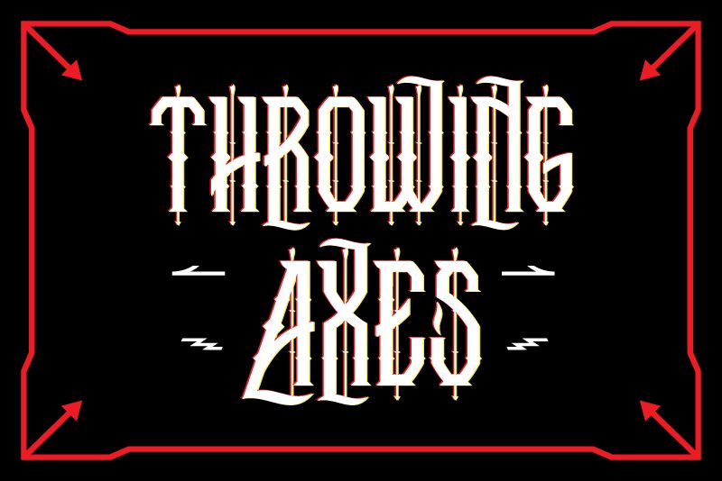 throwing-axes-font