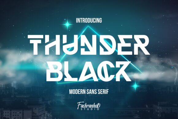 THUNDERBLACK Font