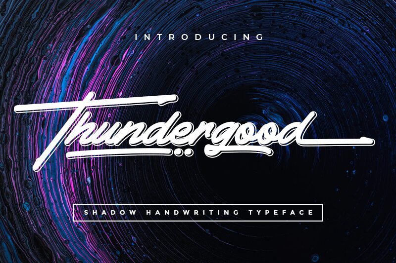 Thundergood Czcionka