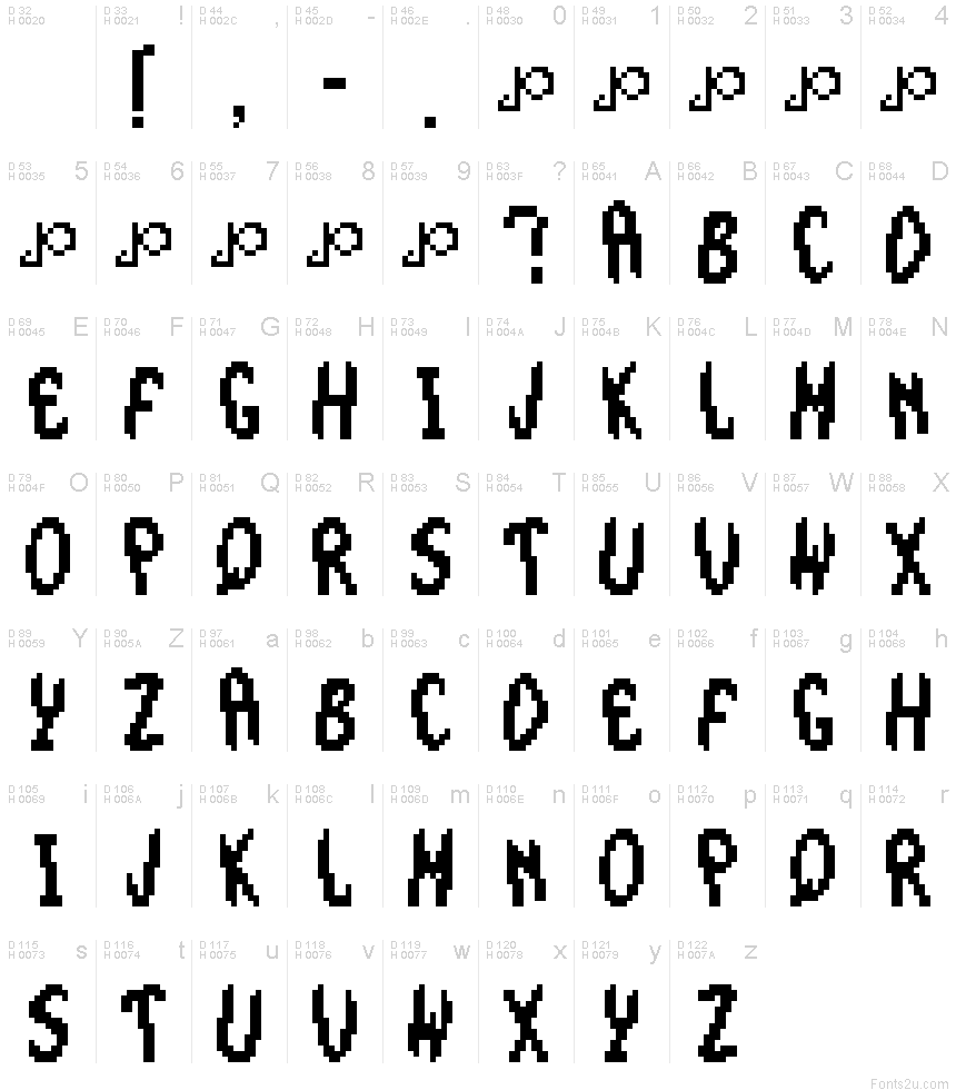 Undertale Font Download