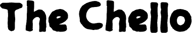 The Chello шрифт