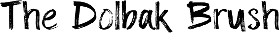 The Dolbak Brush