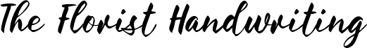 The Florist Handwriting Regular