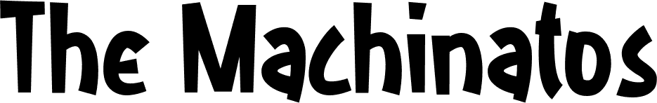 The Machinatos font