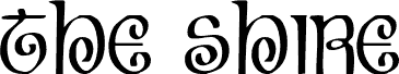 The Shire Condensed