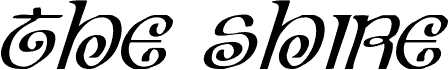 The Shire Italic