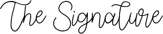 The Signature