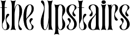 the Upstairs Demo шрифт