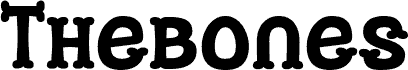 Thebones Demo font
