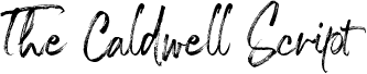 TheCaldwellscript-Regular