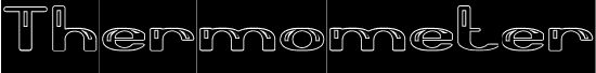 Thermometer-Hollow-Inverse 字体预览