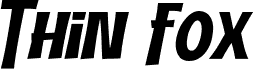 Thin Fox