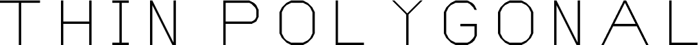 Thin Polygonal Regular