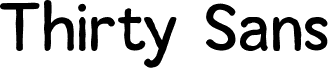 Thirty Sans