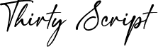 Thirty Script
