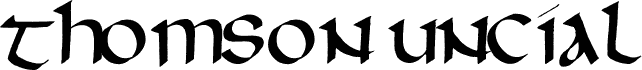 Thomson Uncial