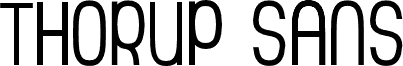 Thorup Sans Small Caps